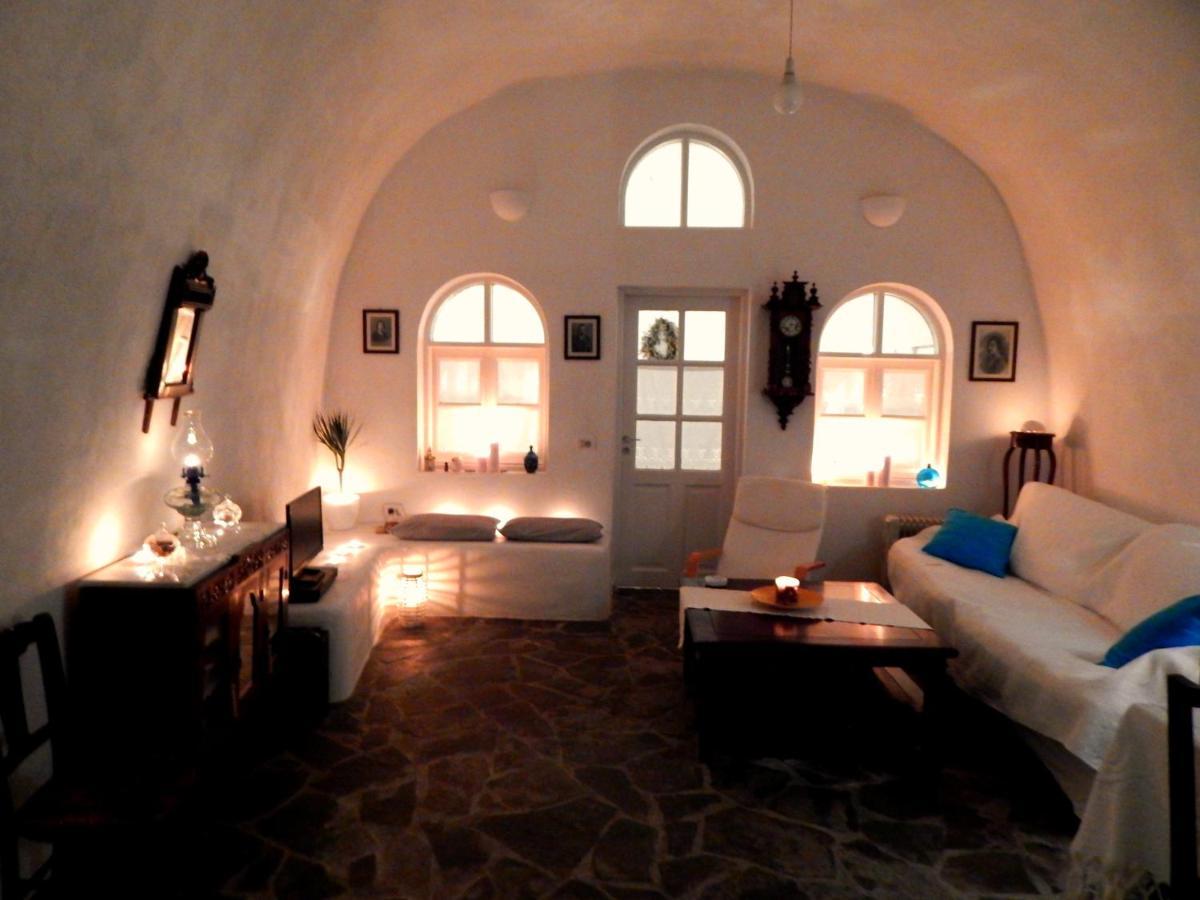 Bioclimatic Cave House Santorini Villa Vóthon Eksteriør bilde