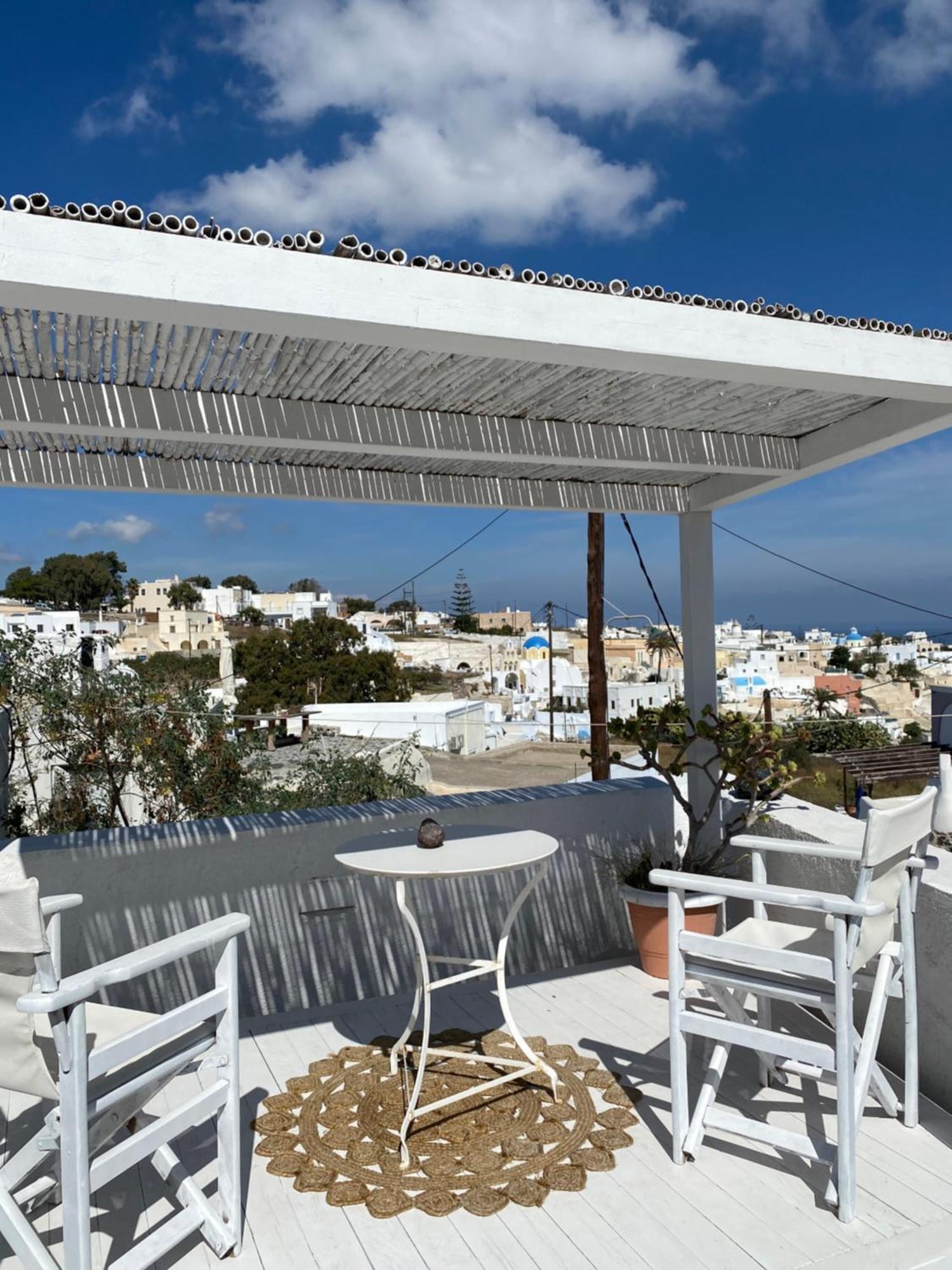 Bioclimatic Cave House Santorini Villa Vóthon Eksteriør bilde